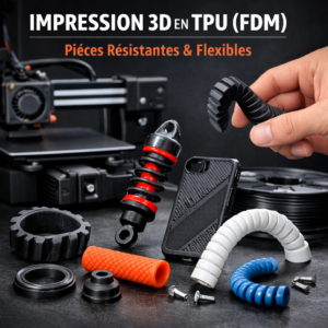 Impression 3D en TPU (FDM) – Pièces résistantes & flexibles